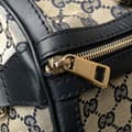 Miniatyrbilde 10 av 10: Pre-owned Gucci GG Canvas Web Joy Boston Bag Brown