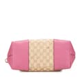 Miniatyrbild 3 av 10: Pre-owned Gucci Medium GG Canvas Bree Satchel Brown