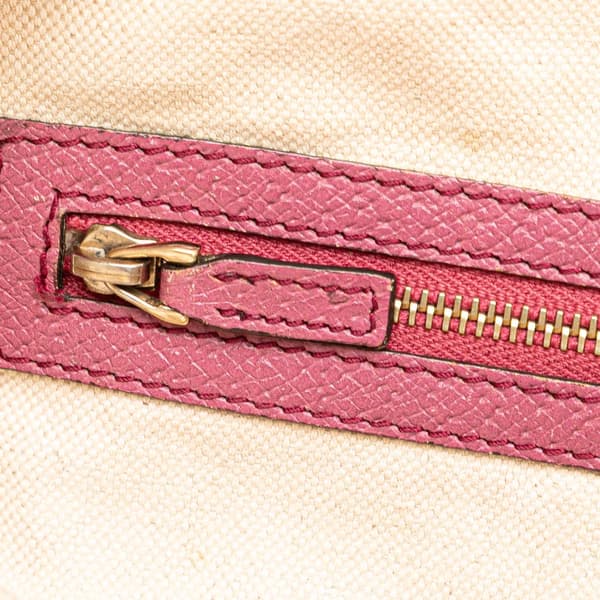 Pre-owned Gucci Medium GG Canvas Bree Satchel Brown