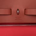 Miniatyrbild 6 av 10: Pre-owned Hermès Toile Herbag Zip 39 Pink
