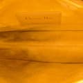 Miniatyrbilde 4 av 10: Pre-owned Dior Mini Velvet Crystal Embellished Saddle Bag Orange