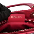 Miniatyrbilde 5 av 9: Pre-owned Dior Medium Tweed Macrocannage Lady Dior Pink