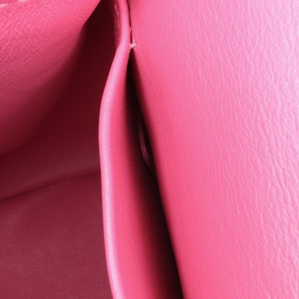 Pre-owned Dior Small Leather Be Dior Flap Red