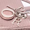 Miniatyrbilde 7 av 10: Pre-owned Dior Medium Metallic Patent Microcannage Lady Dior Purple