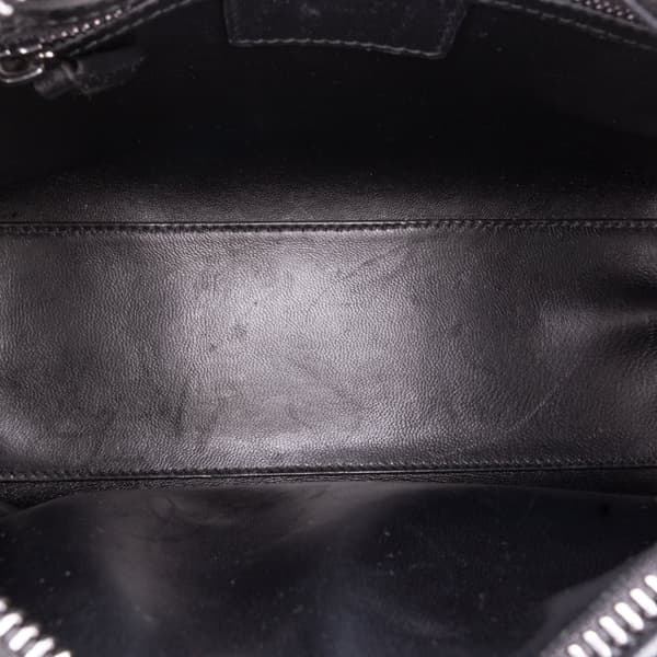 Pre-owned Dior Medium Tweed Lady Dior White