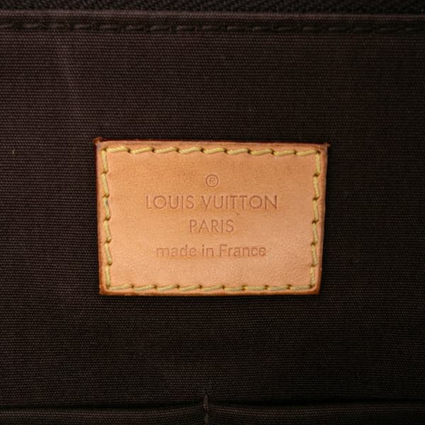 Pre-owned Louis Vuitton Monogram Vernis Alma PM Purple