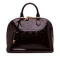 Miniatyrbillede 1 af 10: Pre-owned Louis Vuitton Monogram Vernis Alma PM Purple