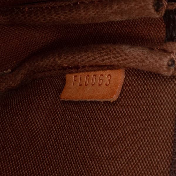 Pre-owned Louis Vuitton Monogram Mini Pochette Accessoires Brown