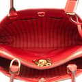 Miniatyrbillede 5 af 10: Pre-owned Louis Vuitton Monogram Empreinte Montaigne MM Red