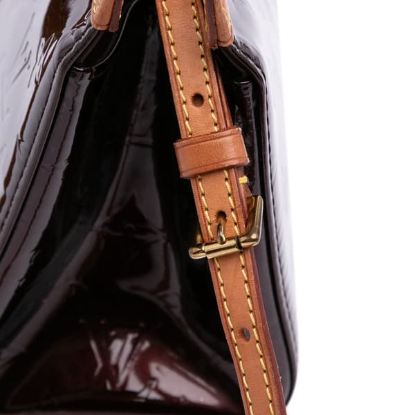 Pre-owned Louis Vuitton Monogram Vernis Roxbury Drive Purple