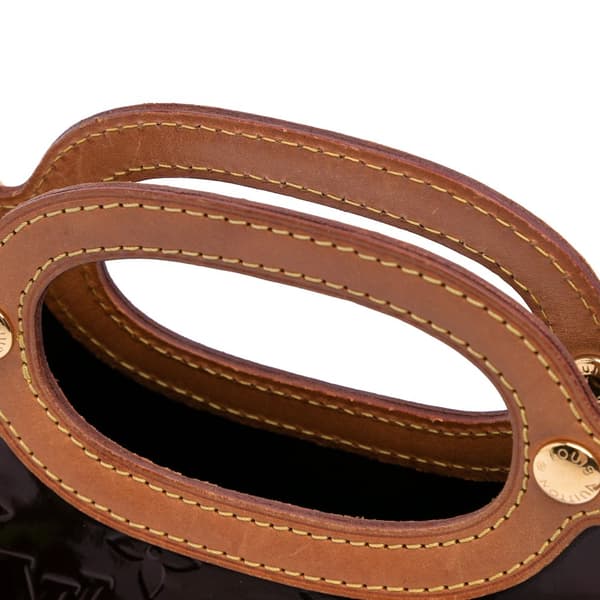 Pre-owned Louis Vuitton Monogram Vernis Roxbury Drive Purple