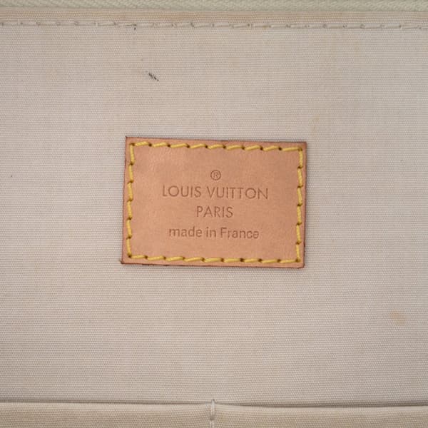 Pre-owned Louis Vuitton Monogram Vernis Alma GM Brown