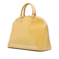 Miniatyrbillede 2 af 10: Pre-owned Louis Vuitton Monogram Vernis Alma GM Brown