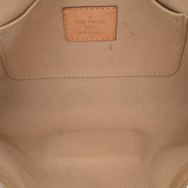 Pre-owned Louis Vuitton Damier Azur Favorite PM White