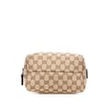 Miniatyrbild 3 av 10: Pre-owned Gucci Mini GG Canvas Balthus Tofu Bag Brown