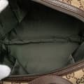 Miniatyrbild 4 av 10: Pre-owned Gucci Mini GG Canvas Balthus Tofu Bag Brown