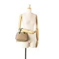 Miniatyrbild 10 av 10: Pre-owned Gucci Mini GG Canvas Balthus Tofu Bag Brown