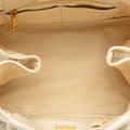 Miniatyrbilde 4 av 10: Pre-owned Prada Canvas Canapa Logo Satchel White