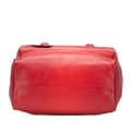 Miniatyrbilde 3 av 10: Pre-owned Bottega Veneta Small Madras Sfumato Brera Handbag Red
