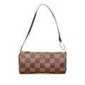 Miniatyrbillede 1 af 10: Pre-owned Louis Vuitton Damier Ebene Papillon Pochette Brown