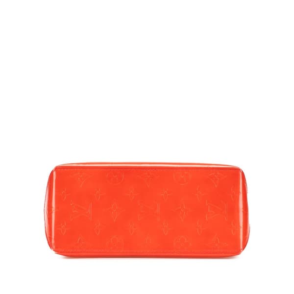 Pre-owned Louis Vuitton Monogram Vernis Reade PM Red