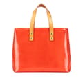 Miniatyrbillede 1 af 10: Pre-owned Louis Vuitton Monogram Vernis Reade PM Red