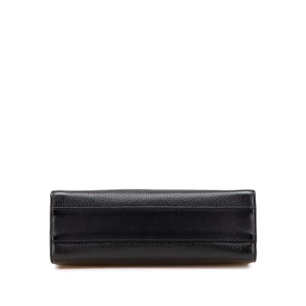Pre-owned Burberry Leather Handbag Black
