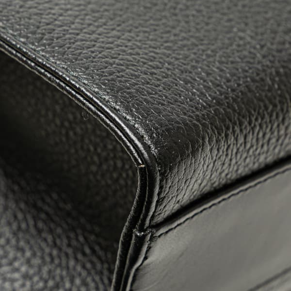 Pre-owned Burberry Leather Handbag Black