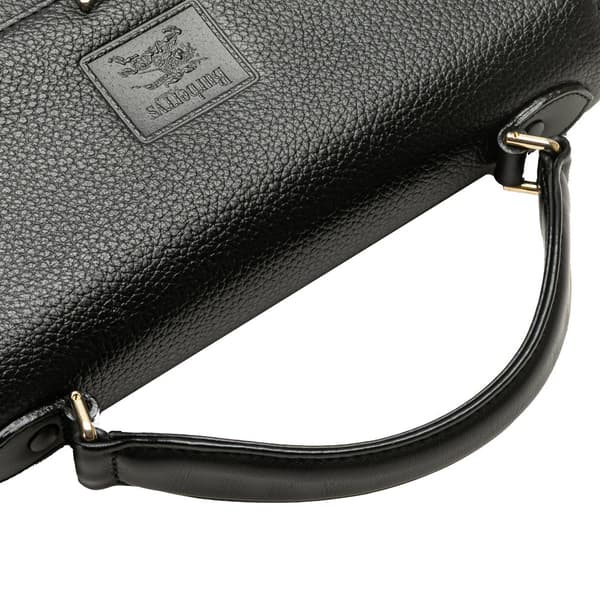 Pre-owned Burberry Leather Handbag Black