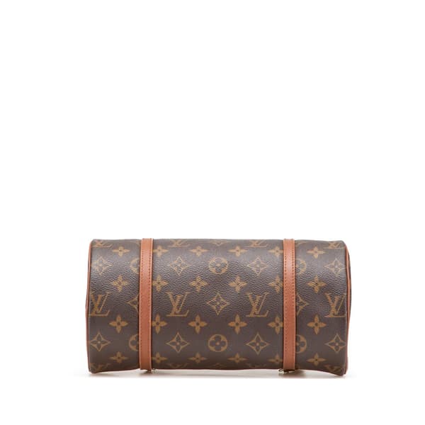 Pre-owned Louis Vuitton Monogram Papillon 26 Brown