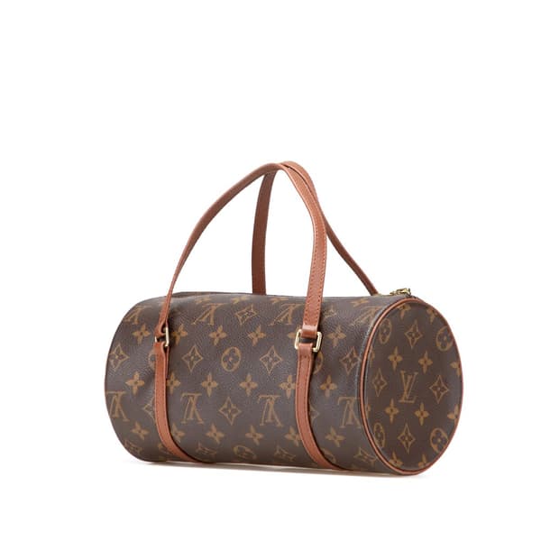 Pre-owned Louis Vuitton Monogram Papillon 26 Brown