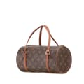Miniatyrbilde 2 av 10: Pre-owned Louis Vuitton Monogram Papillon 26 Brown