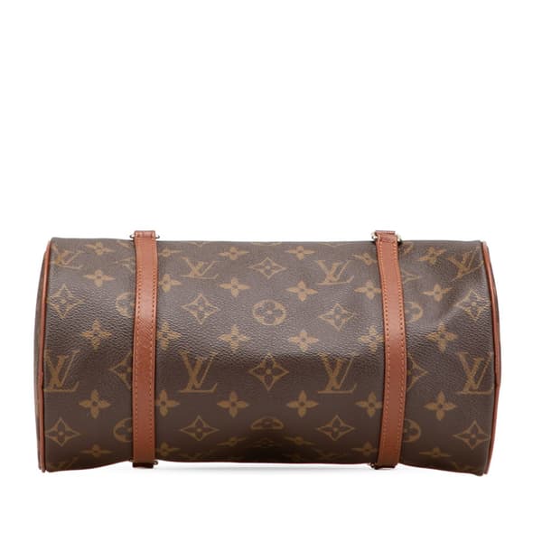 Pre-owned Louis Vuitton Monogram Papillon 26 Brown