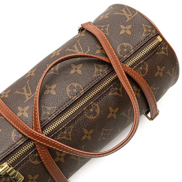 Pre-owned Louis Vuitton Monogram Papillon 26 Brown