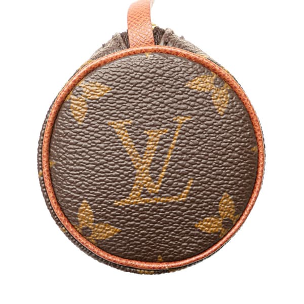 Pre-owned Louis Vuitton Monogram Papillon Pochette Brown
