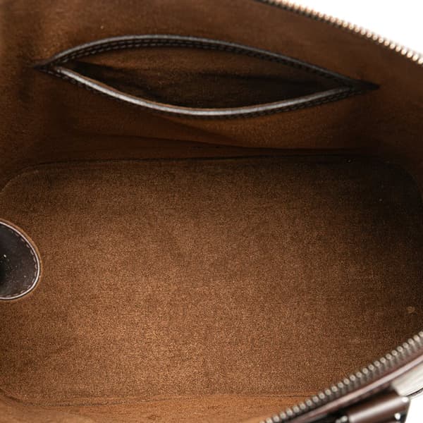Pre-owned Louis Vuitton Epi Alma PM Brown