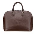Miniatyrbillede 1 af 10: Pre-owned Louis Vuitton Epi Alma PM Brown