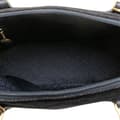 Miniatyrbillede 4 af 10: Pre-owned Gucci Suede Bamboo Dome Satchel Blue