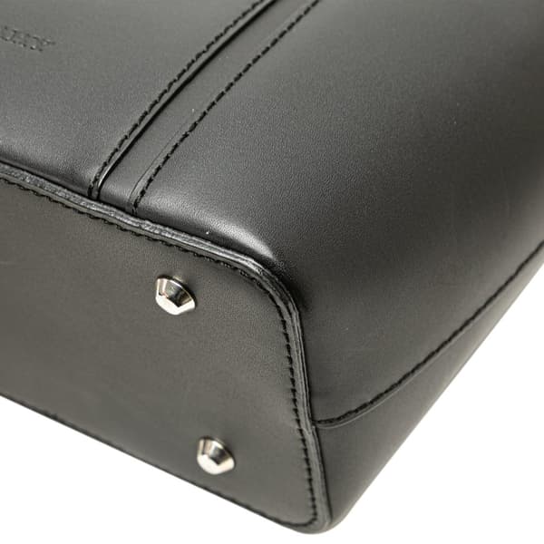 Pre-owned Burberry Leather Handbag Black