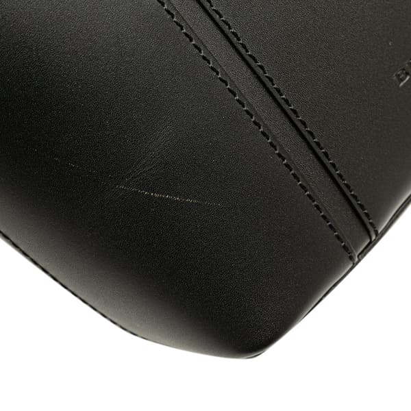 Pre-owned Burberry Leather Handbag Black