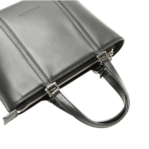 Pre-owned Burberry Leather Handbag Black