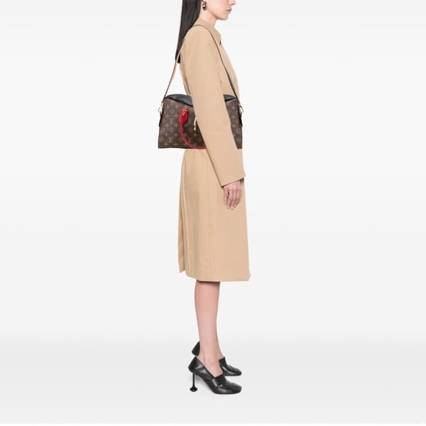 Pre-owned Louis Vuitton Monogram Tuileries Brown