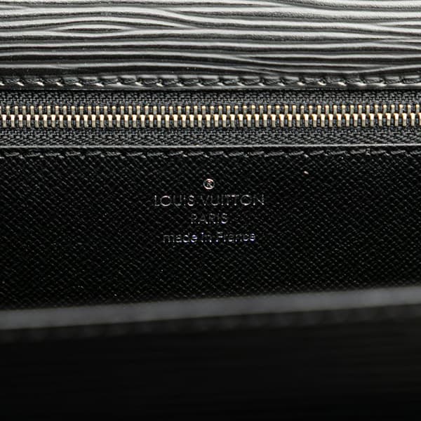 Pre-owned Louis Vuitton Epi Monceau 28 Black