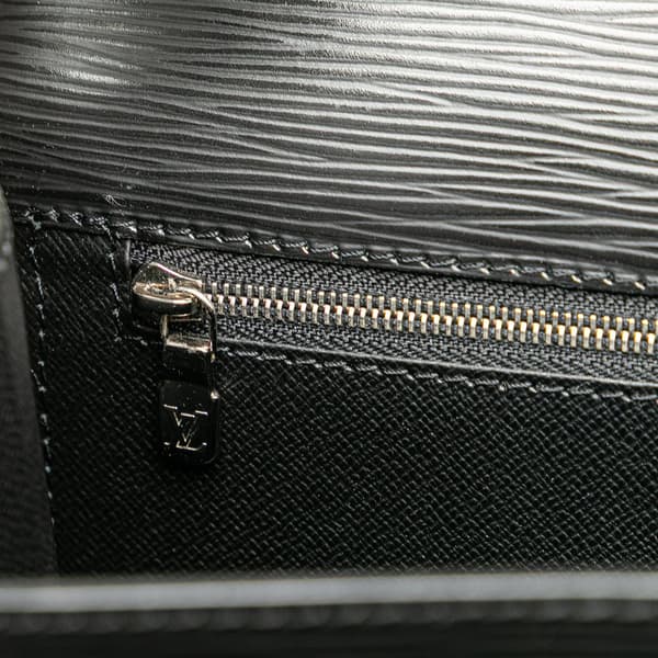 Pre-owned Louis Vuitton Epi Monceau 28 Black