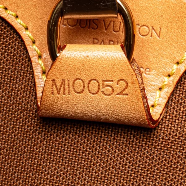 Pre-owned Louis Vuitton Monogram Ellipse MM Brown