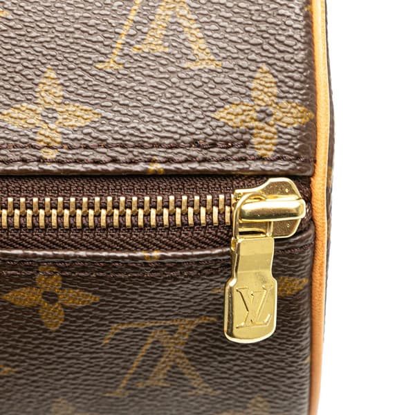 Pre-owned Louis Vuitton Monogram Papillon 30 Brown