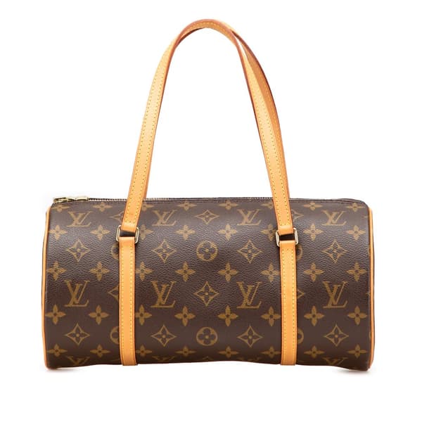 Pre-owned Louis Vuitton Monogram Papillon 30 Brown