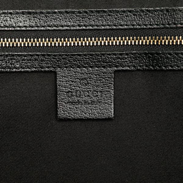 Pre-owned Gucci GG Canvas Dome Nailhead Handbag Black