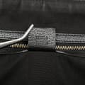 Miniatyrbild 6 av 10: Pre-owned Gucci GG Canvas Dome Nailhead Handbag Black