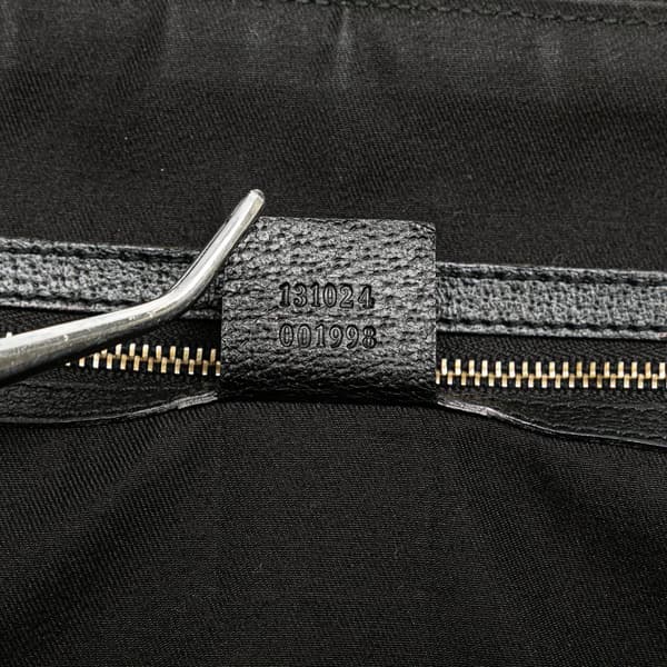 Pre-owned Gucci GG Canvas Dome Nailhead Handbag Black